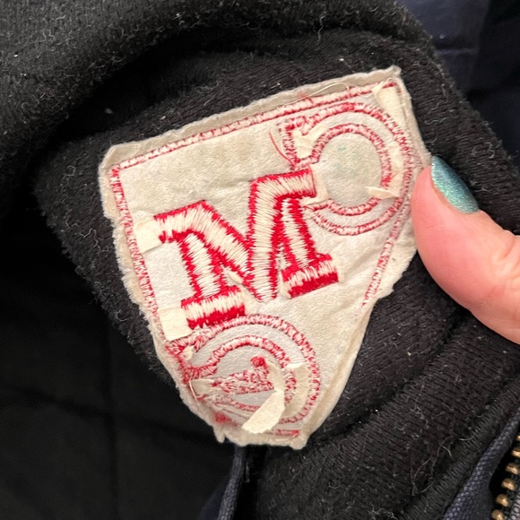 Vintage Carhartt Coat Jacket Distressed Duck Canvas Blue XXXL 3XL Tall 3XLT - Picture 6 of 8